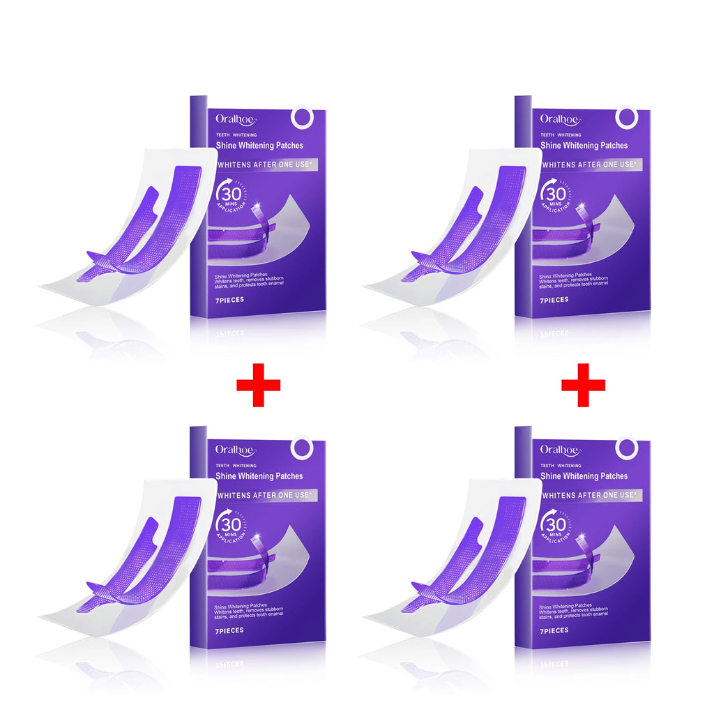Bandes de blanchiment violettes